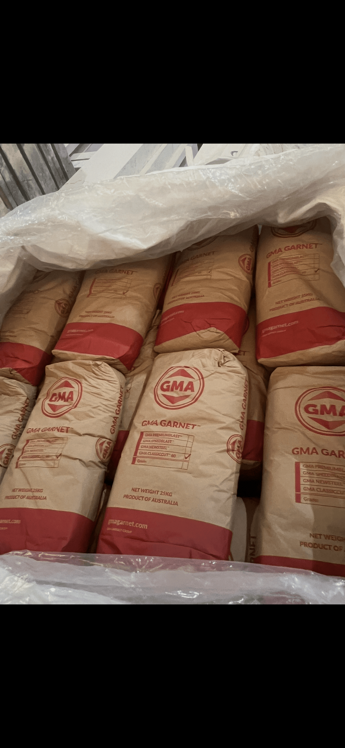 Water jet cutting work